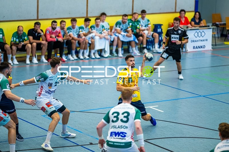 Handball I Herren I Saison 2024-2025 I Daikin Handballbundesliga I Testspiel I Rhein-Neckar Löwen - Frisch AUF! Göppingen I 29.08.2024