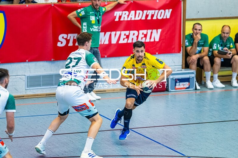 Handball I Herren I Saison 2024-2025 I Daikin Handballbundesliga I Testspiel I Rhein-Neckar Löwen - Frisch AUF! Göppingen I 29.08.2024