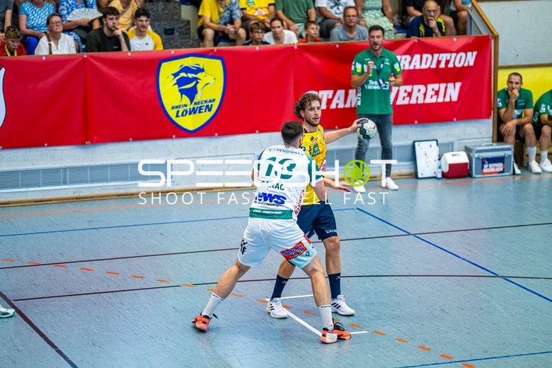 Handball I Herren I Saison 2024-2025 I Daikin Handballbundesliga I Testspiel I Rhein-Neckar Löwen - Frisch AUF! Göppingen I 29.08.2024