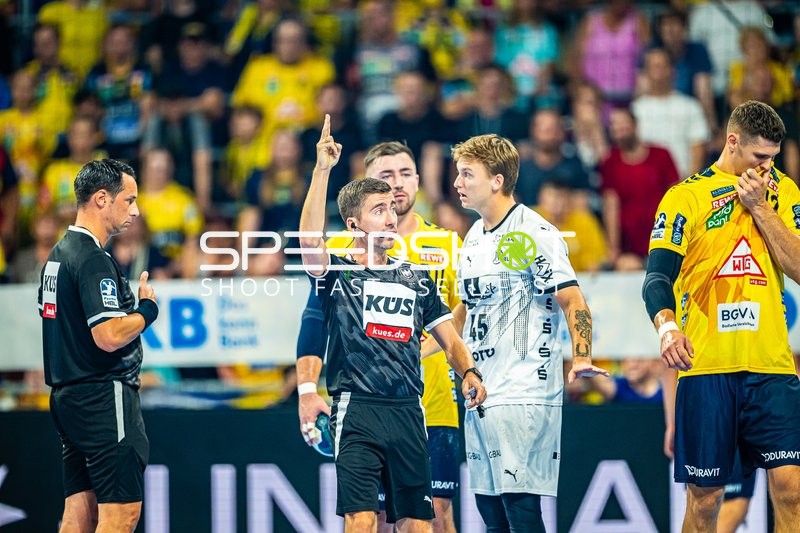 Handball I Herren I Saison 2024-2025 I Daikin Handballbundesliga I 1. Spieltag I Rhein-Neckar Löwen - THW Kiel I 05.09.2024