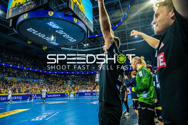 Handball I Herren I Saison 2024-2025 I Daikin Handballbundesliga I 1. Spieltag I Rhein-Neckar Löwen - THW Kiel I 05.09.2024