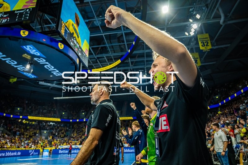 Handball I Herren I Saison 2024-2025 I Daikin Handballbundesliga I 1. Spieltag I Rhein-Neckar Löwen - THW Kiel I 05.09.2024