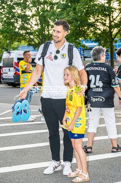 Handball I Herren I Saison 2024-2025 I Daikin Handballbundesliga I 1. Spieltag I Rhein-Neckar Löwen - THW Kiel I 05.09.2024