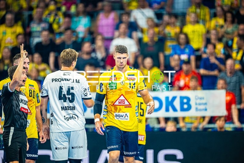 Handball I Herren I Saison 2024-2025 I Daikin Handballbundesliga I 1. Spieltag I Rhein-Neckar Löwen - THW Kiel I 05.09.2024