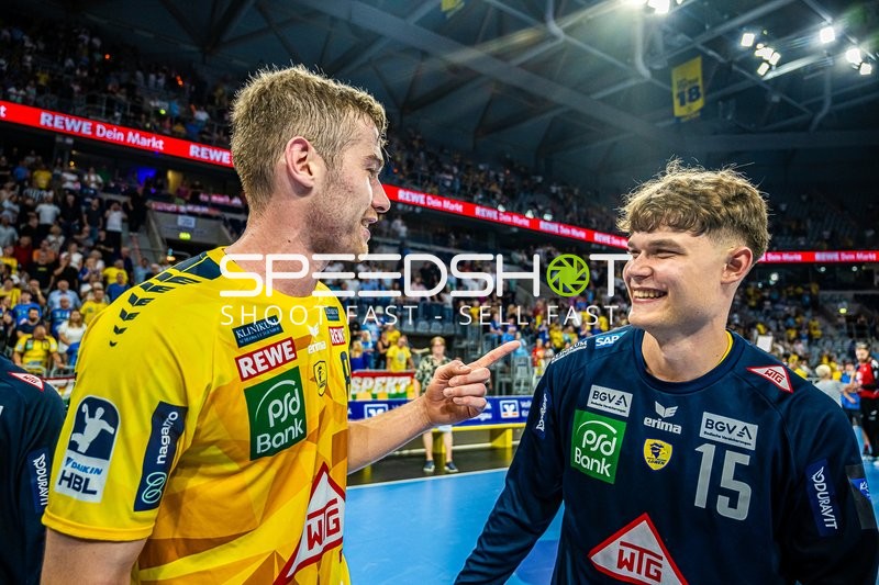 Handball I Herren I Saison 2024-2025 I Daikin Handballbundesliga I 1. Spieltag I Rhein-Neckar Löwen - THW Kiel I 05.09.2024