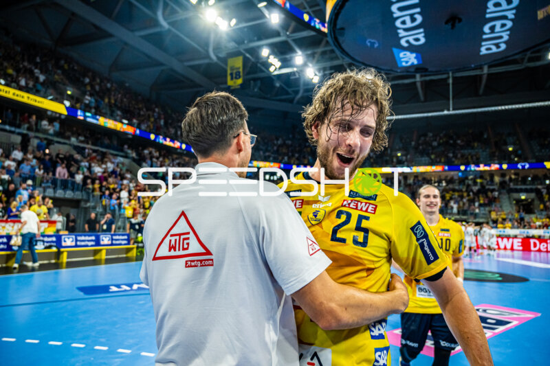 Handball I Herren I Saison 2024-2025 I Daikin Handballbundesliga I 1. Spieltag I Rhein-Neckar Löwen - THW Kiel I 05.09.2024