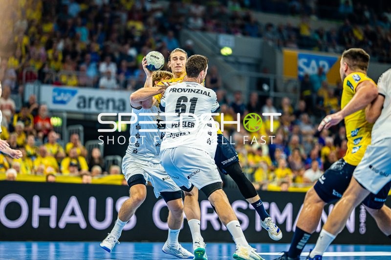 Handball I Herren I Saison 2024-2025 I Daikin Handballbundesliga I 1. Spieltag I Rhein-Neckar Löwen - THW Kiel I 05.09.2024