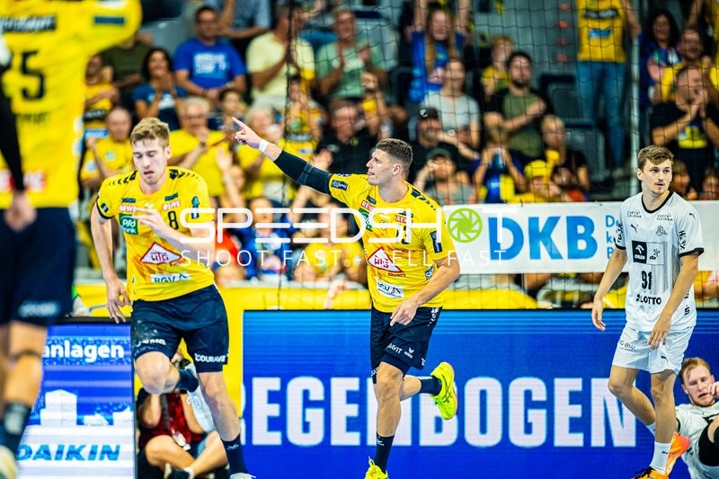 Handball I Herren I Saison 2024-2025 I Daikin Handballbundesliga I 1. Spieltag I Rhein-Neckar Löwen - THW Kiel I 05.09.2024