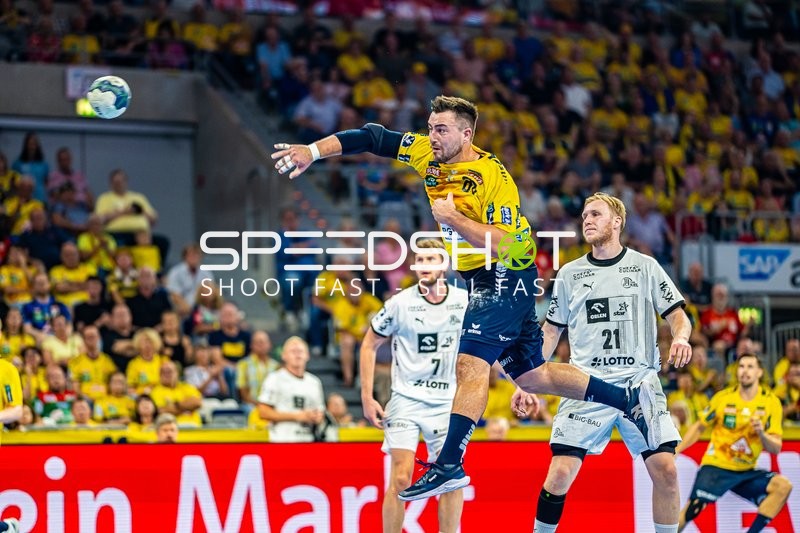 Handball I Herren I Saison 2024-2025 I Daikin Handballbundesliga I 1. Spieltag I Rhein-Neckar Löwen - THW Kiel I 05.09.2024