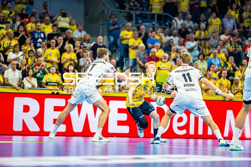 Handball I Herren I Saison 2024-2025 I Daikin Handballbundesliga I 1. Spieltag I Rhein-Neckar Löwen - THW Kiel I 05.09.2024
