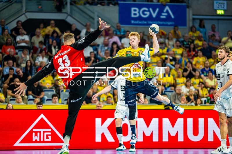 Handball I Herren I Saison 2024-2025 I Daikin Handballbundesliga I 1. Spieltag I Rhein-Neckar Löwen - THW Kiel I 05.09.2024