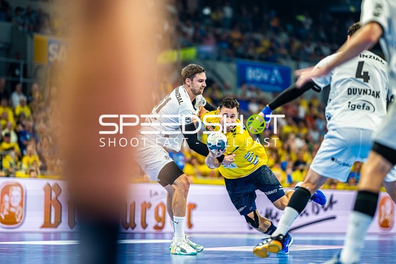 Handball I Herren I Saison 2024-2025 I Daikin Handballbundesliga I 1. Spieltag I Rhein-Neckar Löwen - THW Kiel I 05.09.2024