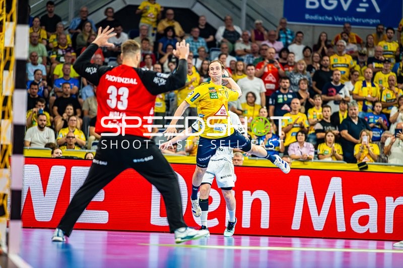 Handball I Herren I Saison 2024-2025 I Daikin Handballbundesliga I 1. Spieltag I Rhein-Neckar Löwen - THW Kiel I 05.09.2024