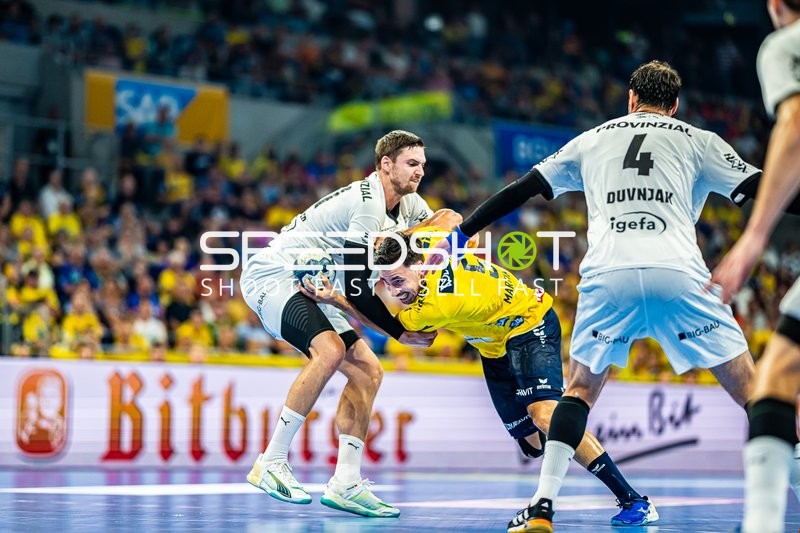 Handball I Herren I Saison 2024-2025 I Daikin Handballbundesliga I 1. Spieltag I Rhein-Neckar Löwen - THW Kiel I 05.09.2024