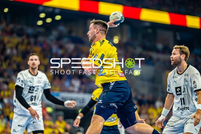 Handball I Herren I Saison 2024-2025 I Daikin Handballbundesliga I 1. Spieltag I Rhein-Neckar Löwen - THW Kiel I 05.09.2024