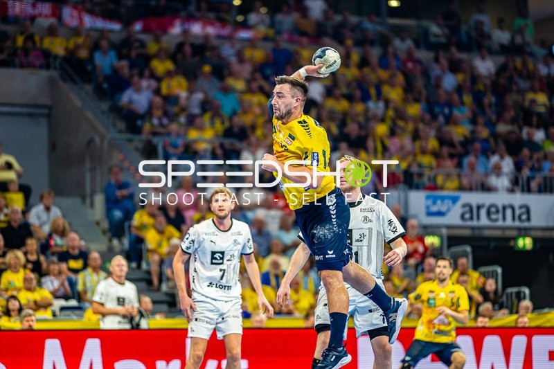 Handball I Herren I Saison 2024-2025 I Daikin Handballbundesliga I 1. Spieltag I Rhein-Neckar Löwen - THW Kiel I 05.09.2024