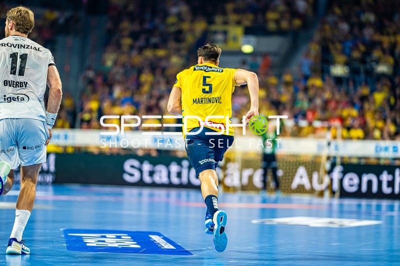 Handball I Herren I Saison 2024-2025 I Daikin Handballbundesliga I 1. Spieltag I Rhein-Neckar Löwen - THW Kiel I 05.09.2024