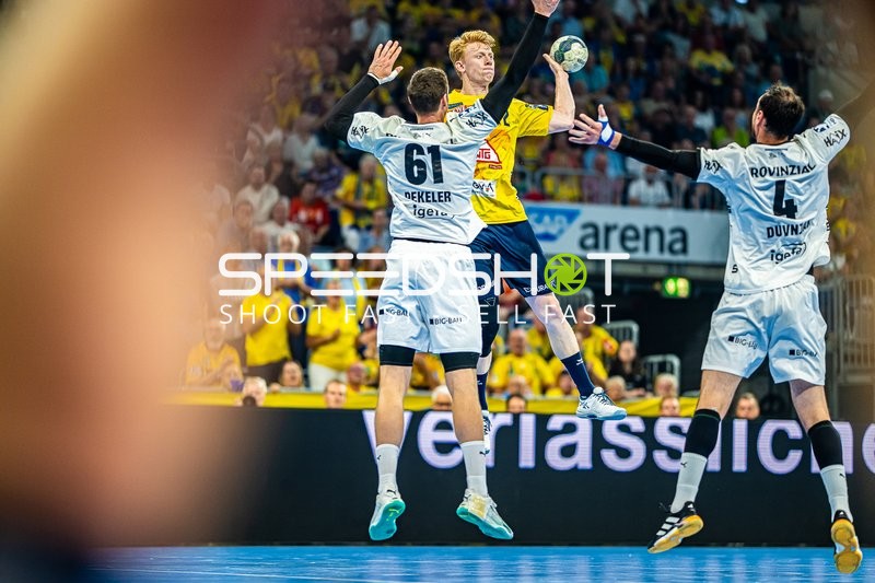 Handball I Herren I Saison 2024-2025 I Daikin Handballbundesliga I 1. Spieltag I Rhein-Neckar Löwen - THW Kiel I 05.09.2024