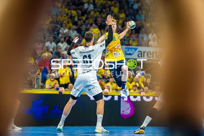 Handball I Herren I Saison 2024-2025 I Daikin Handballbundesliga I 1. Spieltag I Rhein-Neckar Löwen - THW Kiel I 05.09.2024