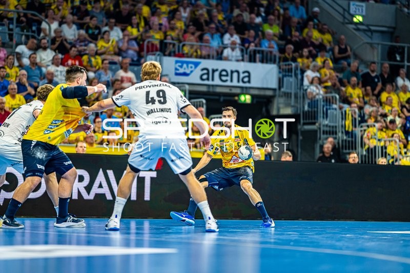 Handball I Herren I Saison 2024-2025 I Daikin Handballbundesliga I 1. Spieltag I Rhein-Neckar Löwen - THW Kiel I 05.09.2024