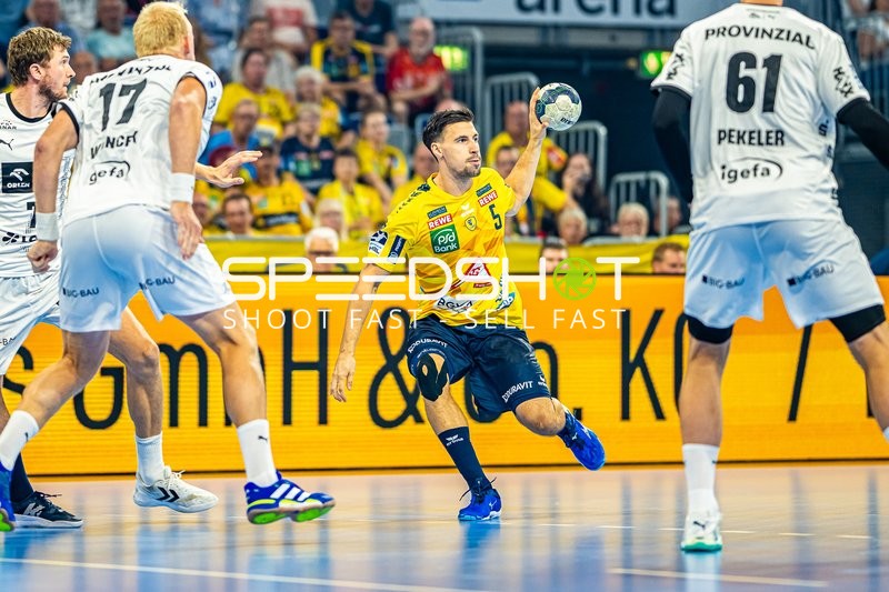 Handball I Herren I Saison 2024-2025 I Daikin Handballbundesliga I 1. Spieltag I Rhein-Neckar Löwen - THW Kiel I 05.09.2024
