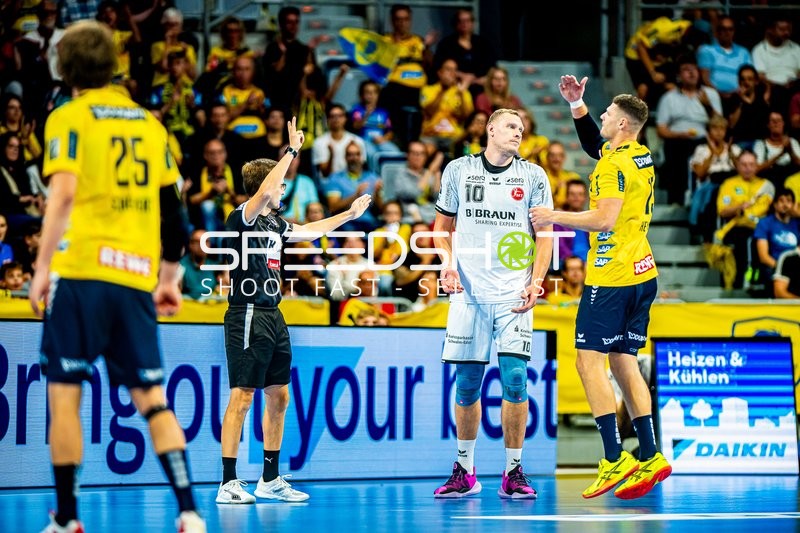 Handball I Herren I Saison 2024-2025 I Daikin Handballbundesliga I 3. Spieltag I Rhein-Neckar Löwen - MT Melsungen I 21.09.2024