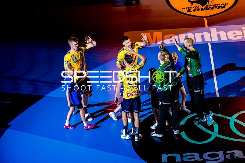 Handball I Herren I Saison 2024-2025 I Daikin Handballbundesliga I 3. Spieltag I Rhein-Neckar Löwen - MT Melsungen I 21.09.2024