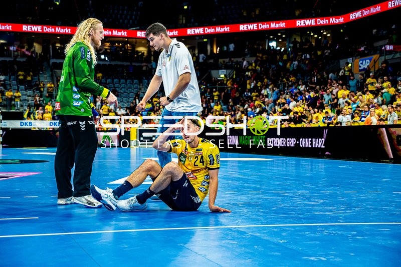 Handball I Herren I Saison 2024-2025 I Daikin Handballbundesliga I 3. Spieltag I Rhein-Neckar Löwen - MT Melsungen I 21.09.2024