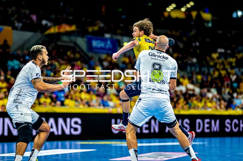 Handball I Herren I Saison 2024-2025 I Daikin Handballbundesliga I 3. Spieltag I Rhein-Neckar Löwen - MT Melsungen I 21.09.2024