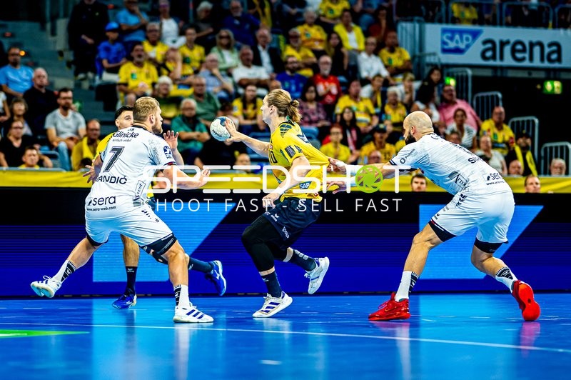 Handball I Herren I Saison 2024-2025 I Daikin Handballbundesliga I 3. Spieltag I Rhein-Neckar Löwen - MT Melsungen I 21.09.2024
