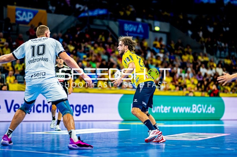 Handball I Herren I Saison 2024-2025 I Daikin Handballbundesliga I 3. Spieltag I Rhein-Neckar Löwen - MT Melsungen I 21.09.2024