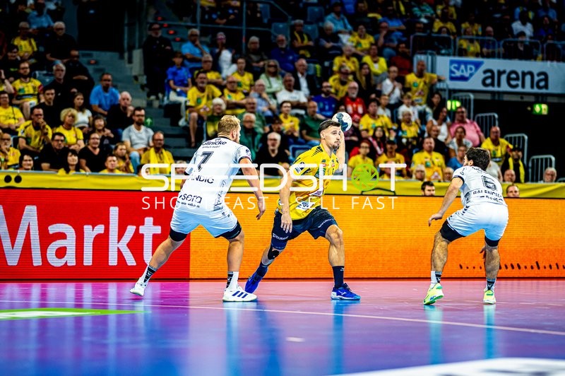 Handball I Herren I Saison 2024-2025 I Daikin Handballbundesliga I 3. Spieltag I Rhein-Neckar Löwen - MT Melsungen I 21.09.2024