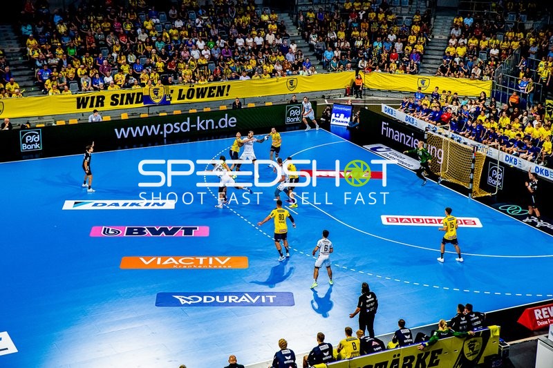 Handball I Herren I Saison 2024-2025 I Daikin Handballbundesliga I 3. Spieltag I Rhein-Neckar Löwen - MT Melsungen I 21.09.2024