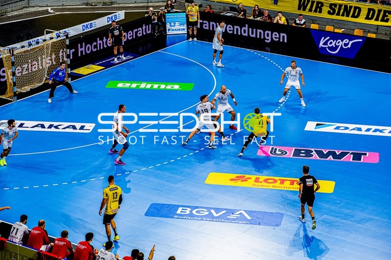 Handball I Herren I Saison 2024-2025 I Daikin Handballbundesliga I 3. Spieltag I Rhein-Neckar Löwen - MT Melsungen I 21.09.2024