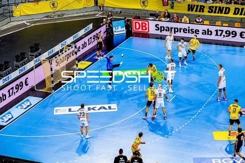 Handball I Herren I Saison 2024-2025 I Daikin Handballbundesliga I 3. Spieltag I Rhein-Neckar Löwen - MT Melsungen I 21.09.2024