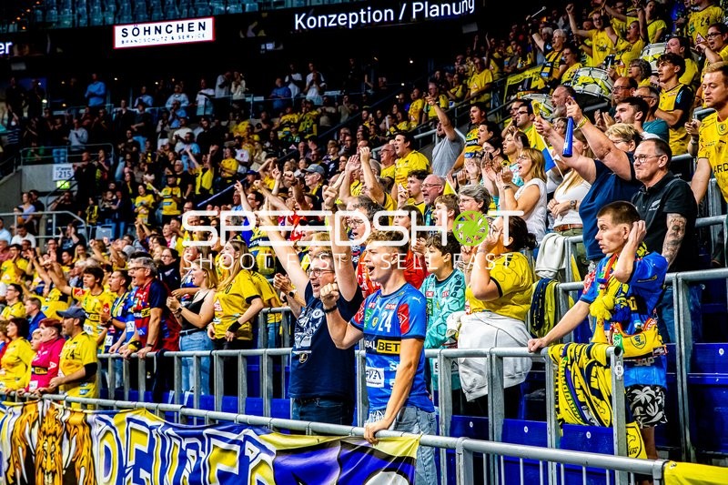 Handball I Herren I Saison 2024-2025 I Daikin Handballbundesliga I 3. Spieltag I Rhein-Neckar Löwen - MT Melsungen I 21.09.2024