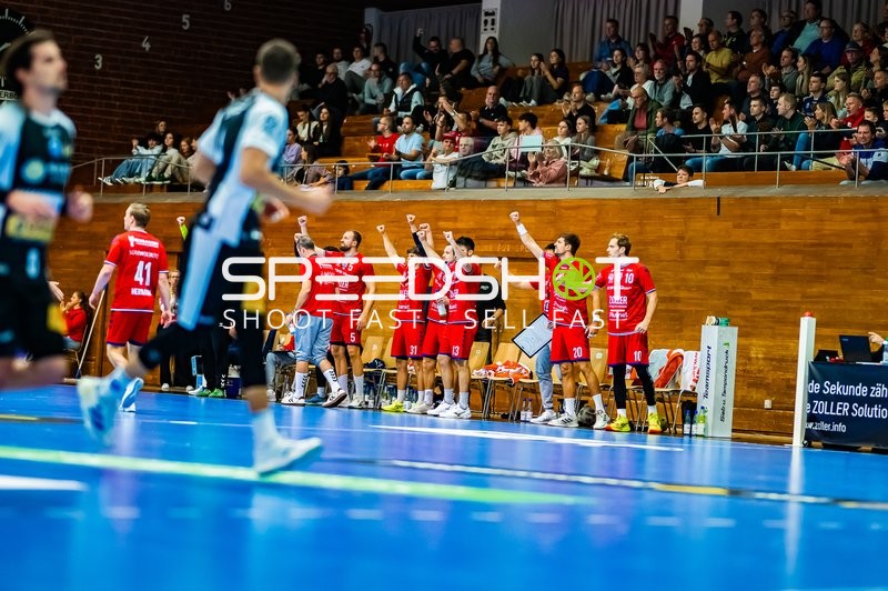 Handball I Herren I Saison 2024-2025 I DHB Pokal I 3. Runde I SG BBM Bietigheim - ThSV Eisenach I 02.10.2024