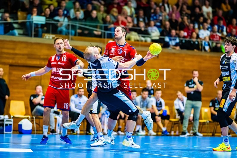 Handball I Herren I Saison 2024-2025 I DHB Pokal I 3. Runde I SG BBM Bietigheim - ThSV Eisenach I 02.10.2024