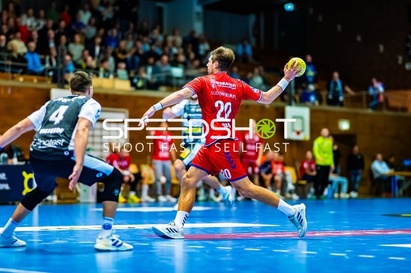 Handball I Herren I Saison 2024-2025 I DHB Pokal I 3. Runde I SG BBM Bietigheim - ThSV Eisenach I 02.10.2024