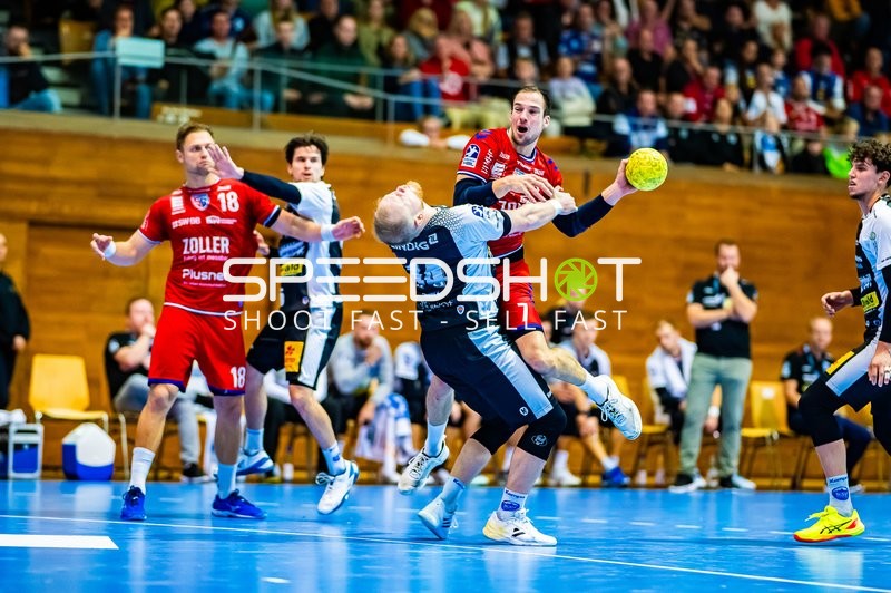 Handball I Herren I Saison 2024-2025 I DHB Pokal I 3. Runde I SG BBM Bietigheim - ThSV Eisenach I 02.10.2024