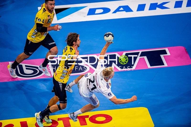 Handball I Herren I Saison 2024-2025 I Daikin Handballbundesliga I 5. Spieltag I Rhein-Neckar Löwen - Handball Sportverein Hamburg I 07.10.2024