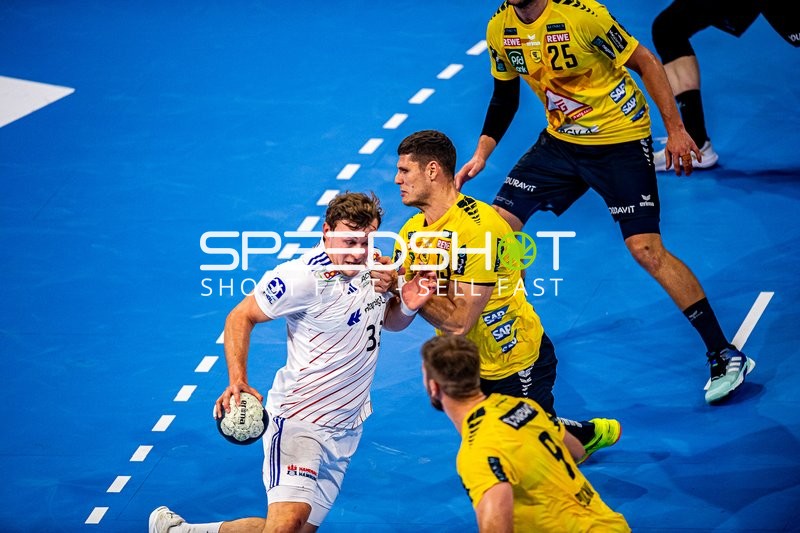 Handball I Herren I Saison 2024-2025 I Daikin Handballbundesliga I 5. Spieltag I Rhein-Neckar Löwen - Handball Sportverein Hamburg I 07.10.2024