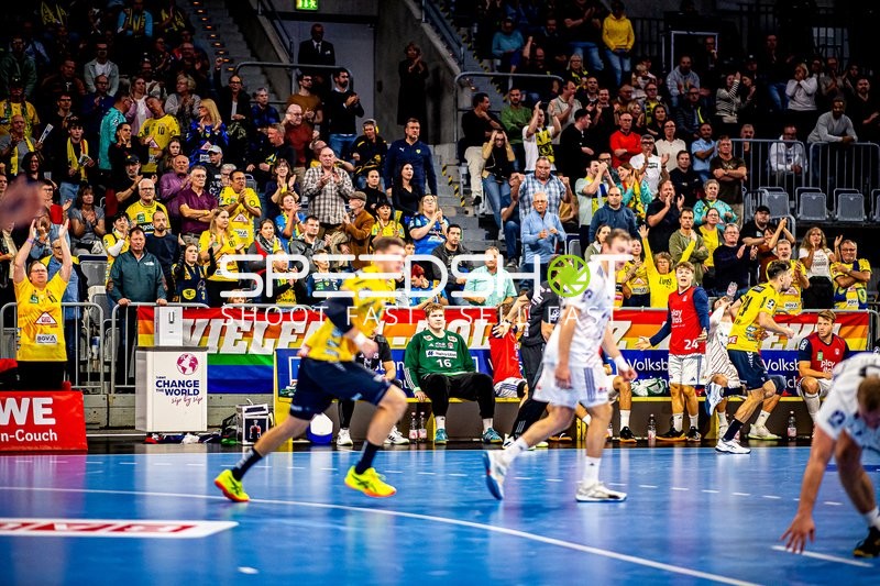 Handball I Herren I Saison 2024-2025 I Daikin Handballbundesliga I 5. Spieltag I Rhein-Neckar Löwen - Handball Sportverein Hamburg I 07.10.2024