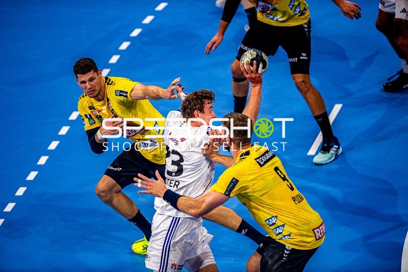 Handball I Herren I Saison 2024-2025 I Daikin Handballbundesliga I 5. Spieltag I Rhein-Neckar Löwen - Handball Sportverein Hamburg I 07.10.2024