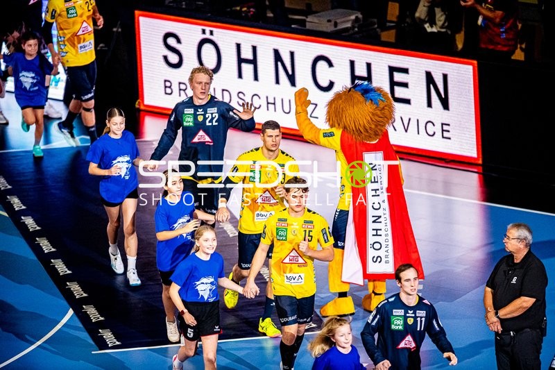 Handball I Herren I Saison 2024-2025 I Daikin Handballbundesliga I 5. Spieltag I Rhein-Neckar Löwen - Handball Sportverein Hamburg I 07.10.2024