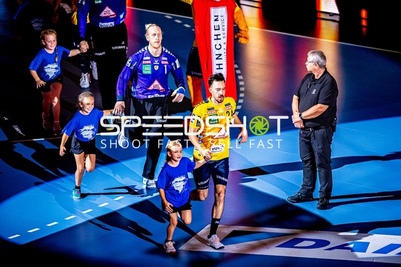 Handball I Herren I Saison 2024-2025 I Daikin Handballbundesliga I 5. Spieltag I Rhein-Neckar Löwen - Handball Sportverein Hamburg I 07.10.2024