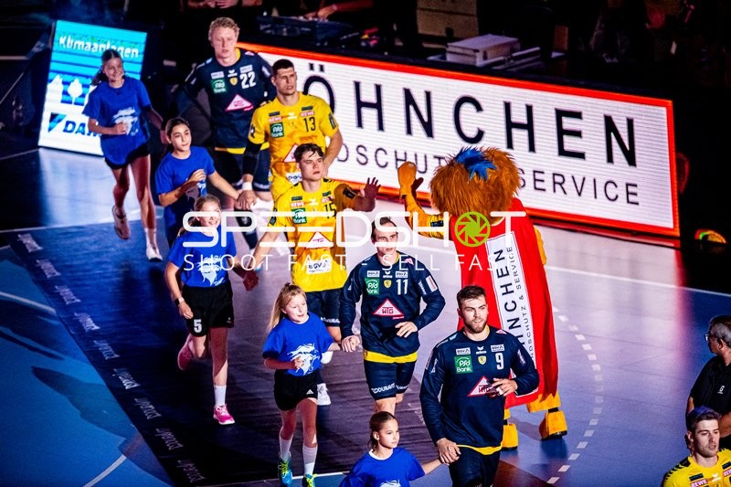 Handball I Herren I Saison 2024-2025 I Daikin Handballbundesliga I 5. Spieltag I Rhein-Neckar Löwen - Handball Sportverein Hamburg I 07.10.2024