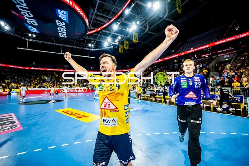 Handball I Herren I Saison 2024-2025 I Daikin Handballbundesliga I 5. Spieltag I Rhein-Neckar Löwen - Handball Sportverein Hamburg I 07.10.2024