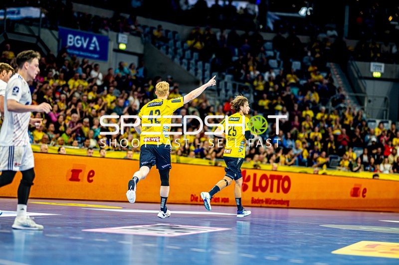 Handball I Herren I Saison 2024-2025 I Daikin Handballbundesliga I 5. Spieltag I Rhein-Neckar Löwen - Handball Sportverein Hamburg I 07.10.2024
