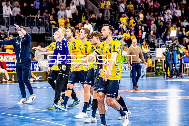 Handball I Herren I Saison 2024-2025 I Daikin Handballbundesliga I 5. Spieltag I Rhein-Neckar Löwen - Handball Sportverein Hamburg I 07.10.2024
